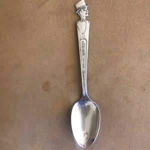 Vintage character Charlie McCarthy collector spoon